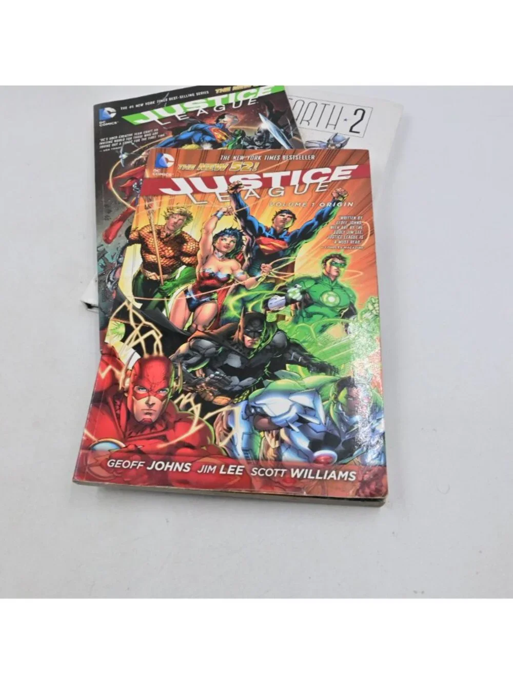 DC Comics New 52 Justice League Of America Graphic Novel Lot of 4 Volumes